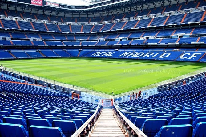 visita estadio Santiago Bernabeu. Real Madrid