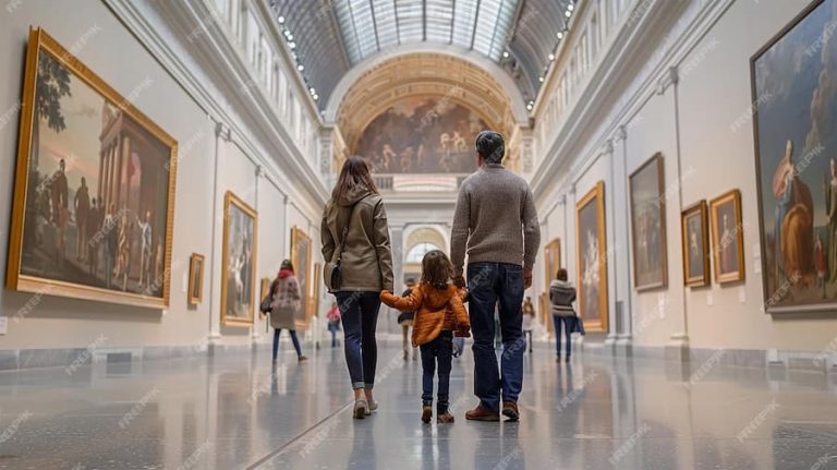 familia-visitando-museo-prado-madrid